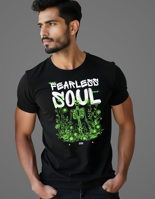 Fearless Soul Printed Primium T-Shirt