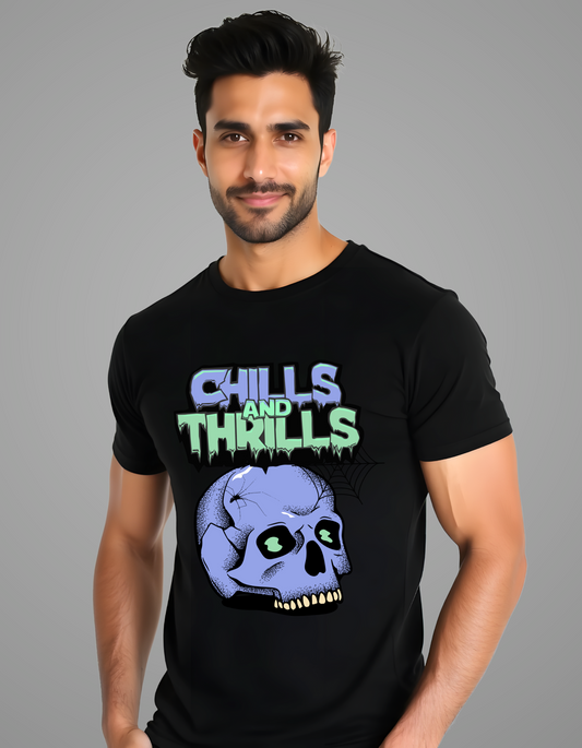 Chill and thrill  printed Classic T-shirt