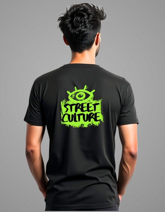 Street Culture Bold Printed on Back