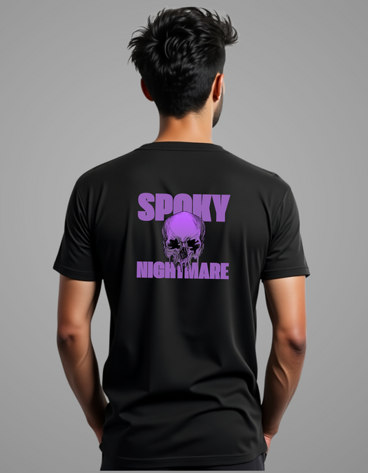 Spoky Nightmair Printed Classic Tshirts