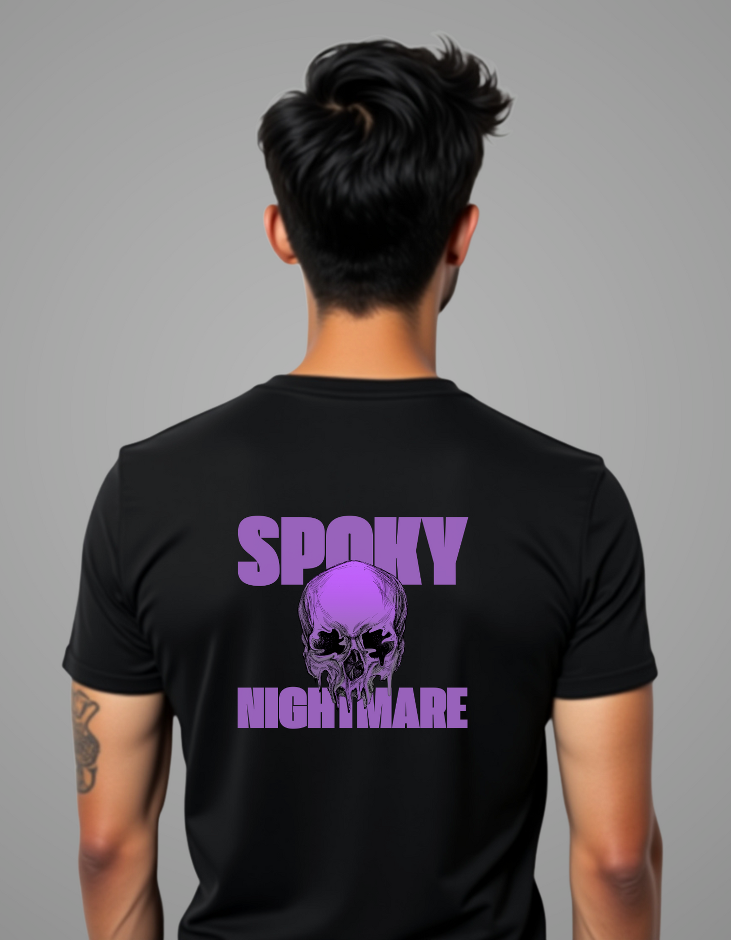 Spoky Nightmair Printed Classic Tshirts