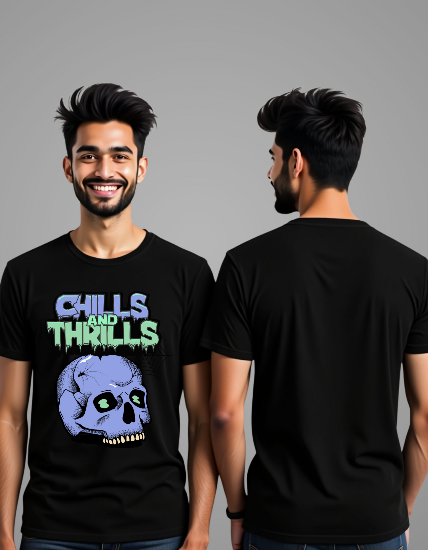 Chill and thrill  printed Classic T-shirt